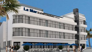 Façade de l’hébergement
