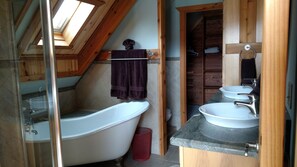 Towels, soap, toilet paper
