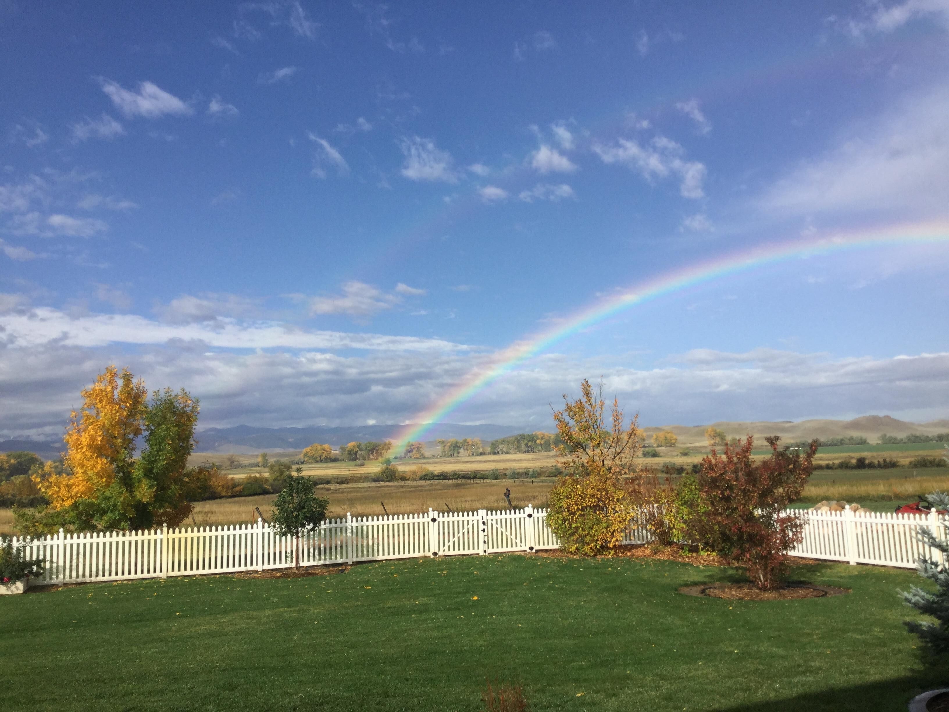 Rainbow over the Big Horns