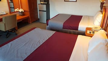 Comfort Double Room, 2 Queen Beds, Non Smoking | Mini fridge