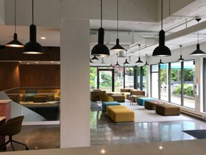 Zona de estar del vestíbulo