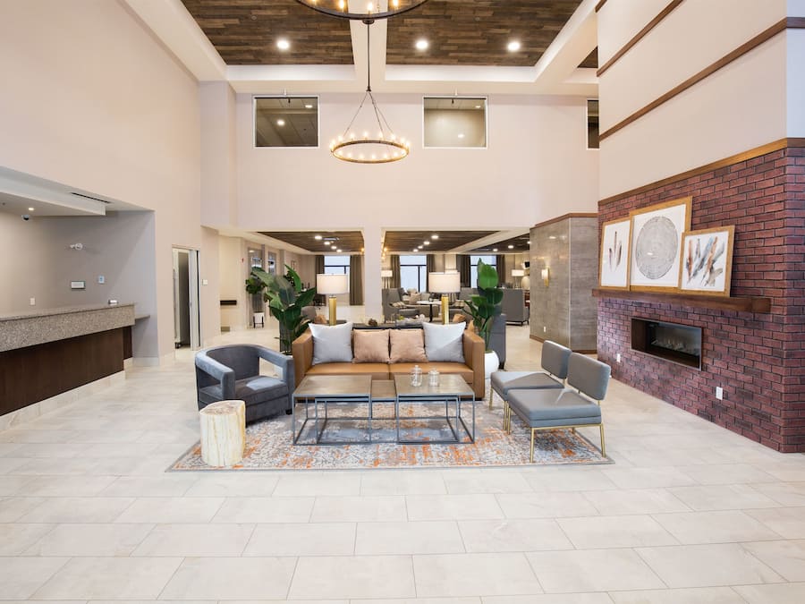 Sitzecke in der Lobby