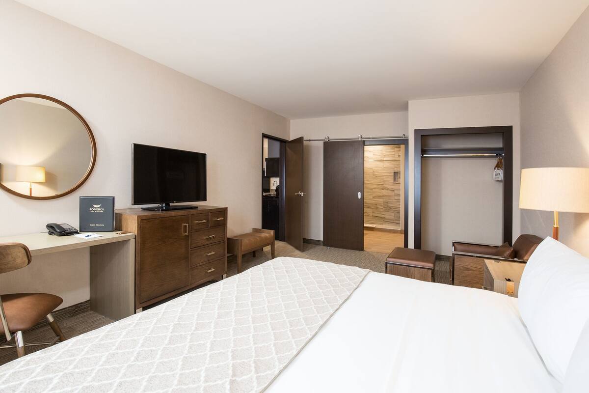 Executive Suite, 1 King Bed with Sofa bed, Non Smoking