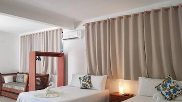 Iron/ironing board, bed sheets