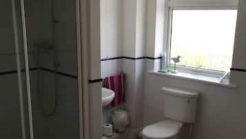 Bathtub, hair dryer, soap