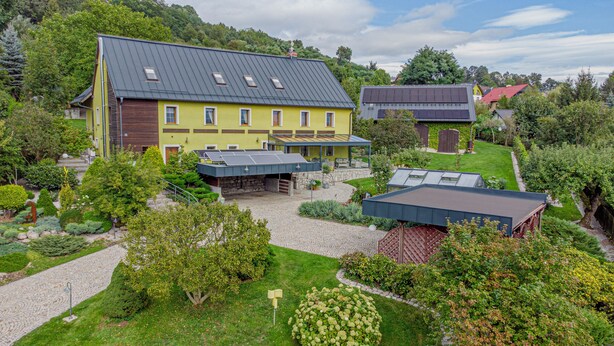 Exterior - Comfortable apartment with panoramic views of the Giant Mountains (Jezów Sudecki)