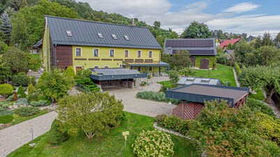 Comfortable apartment with panoramic views of the Giant Mountains