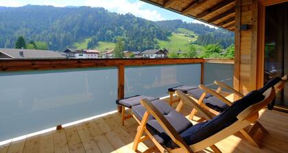 Spektakuläres "Alpin Penthouse" auf 110qm mit Sauna im Skigebiet Kitzbühel