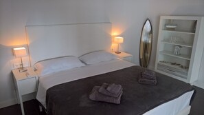 2 bedrooms, in-room safe, iron/ironing board, travel crib