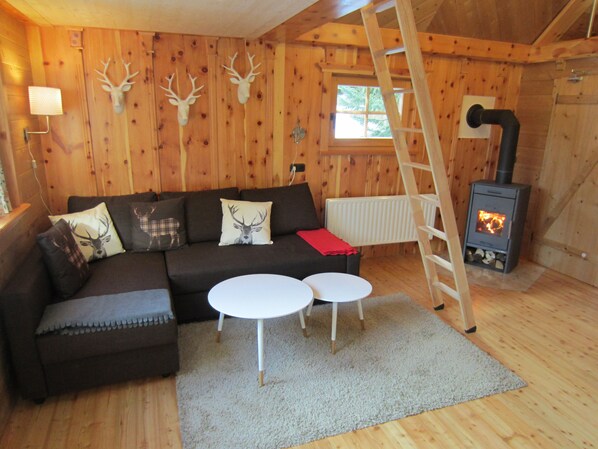 Smart TV, fireplace - Quaint chalet at 1700m with infra-red sauna, directly in the ski and hiking region! (Turracherhöhe)