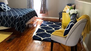 3 bedrooms, iron/ironing board, travel cot, WiFi
