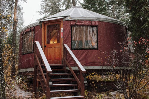Brand New Yurts in the wilds of MT-Stay @ GNP like no other! 7mi. from W Glacier