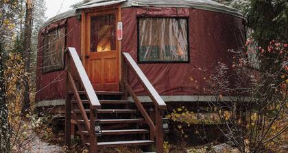 Brand New Yurts in the wilds of MT-Stay @ GNP like no other! 7mi. from W Glacier