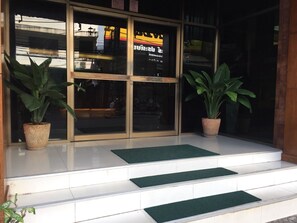 Entrada de la propiedad