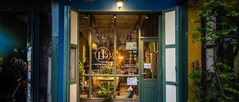 Entrada de la propiedad