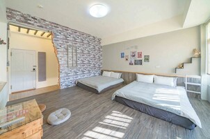 紅磚倉庫 | 特色家居、办公桌、隔音、折叠床/加床（额外收费）