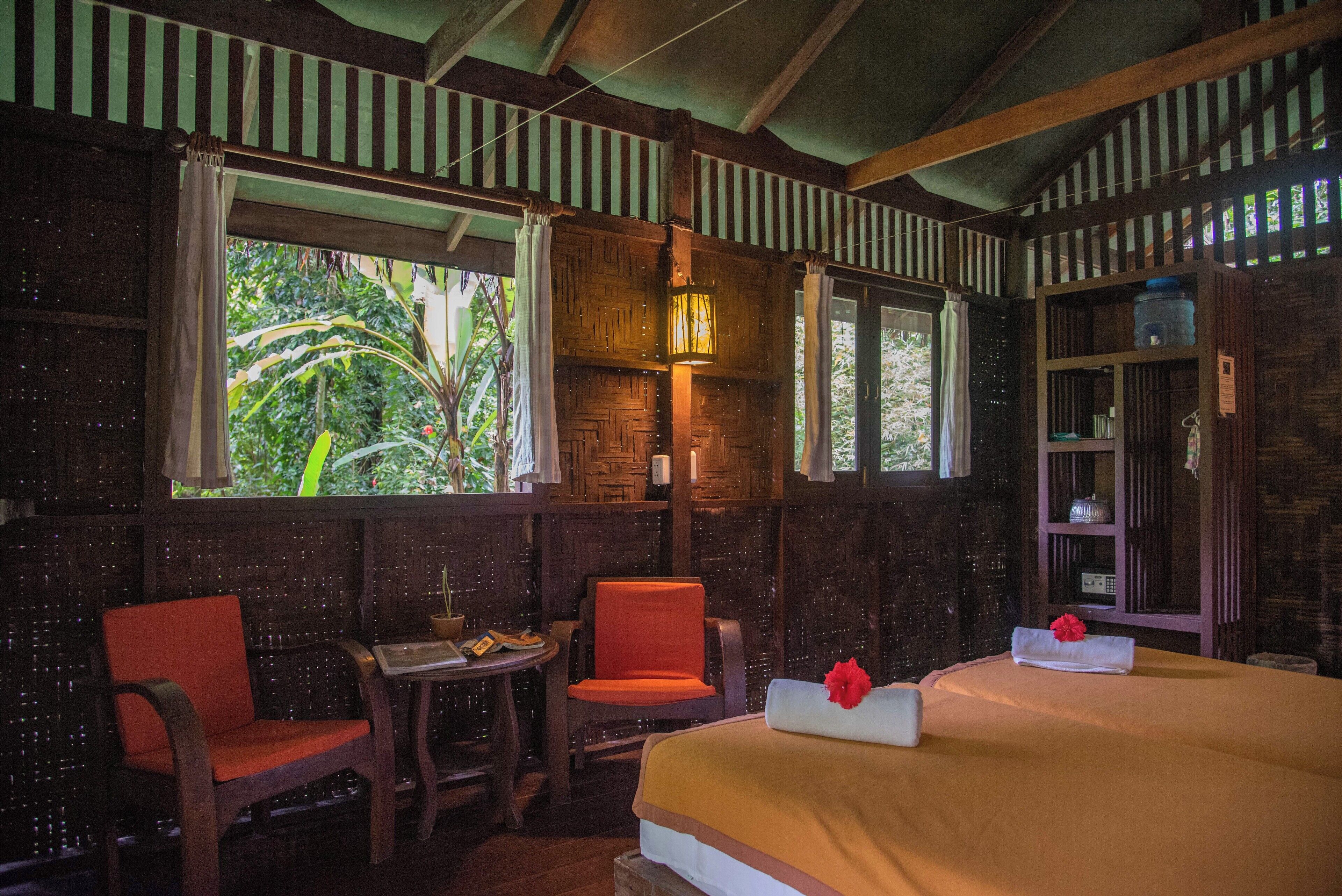 bungalow double | 1 bedroom, in-room safe, bed sheets