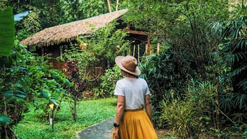 Vista al jardín