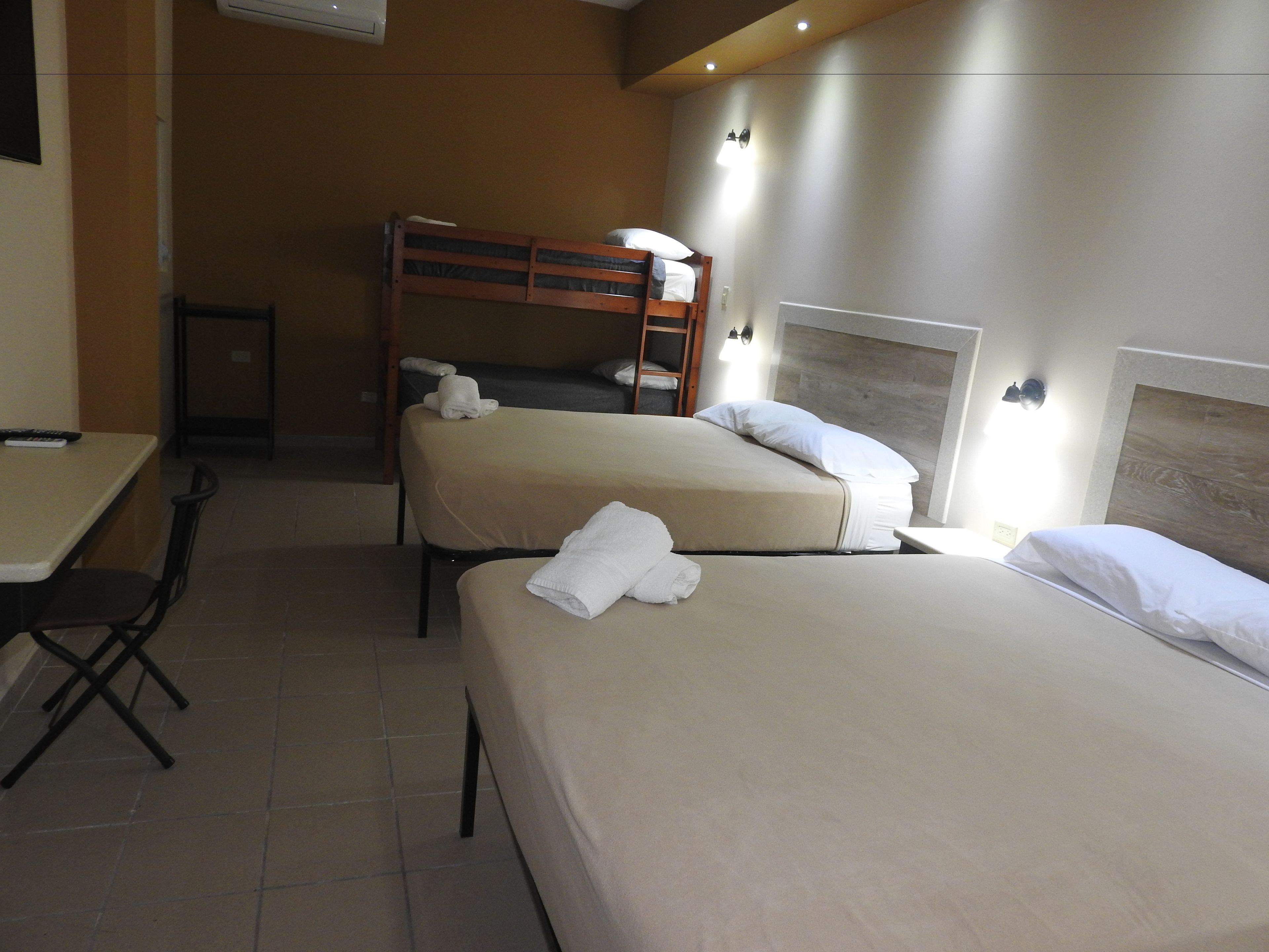 comfort room, multiple beds | desk, soundproofing, free wifi, bed sheets