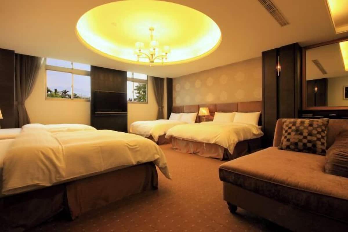 Coffres-forts dans les chambres, rideaux occultants