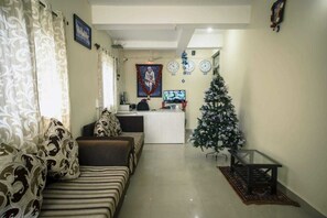 Área de estar no saguão