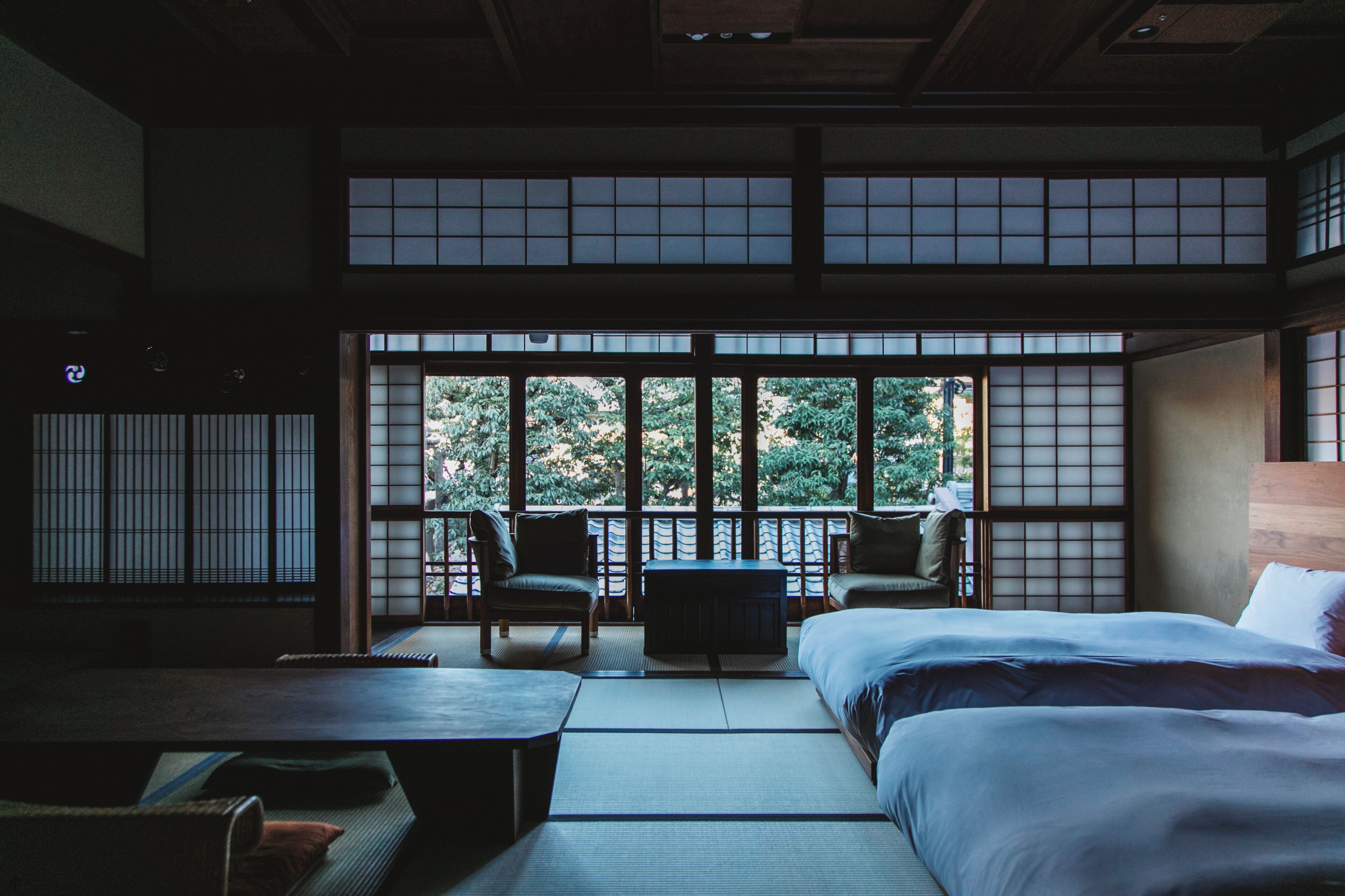 106:Deluxe Room with Higashiyama View, Twin Bed(Main) | Premium bedding, down duvets, minibar, in-room safe