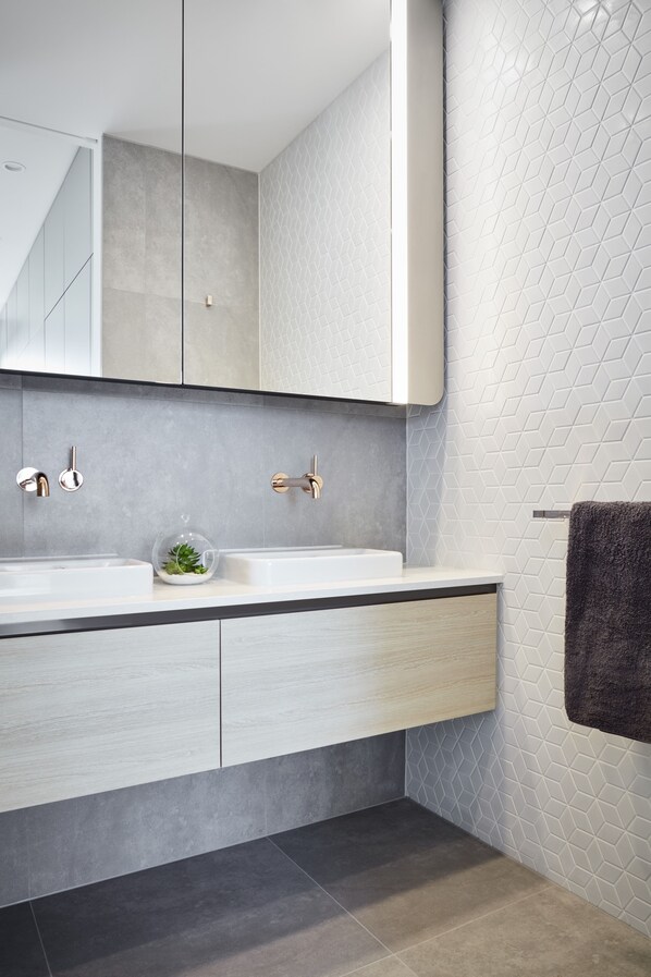 Lavabo en el baño