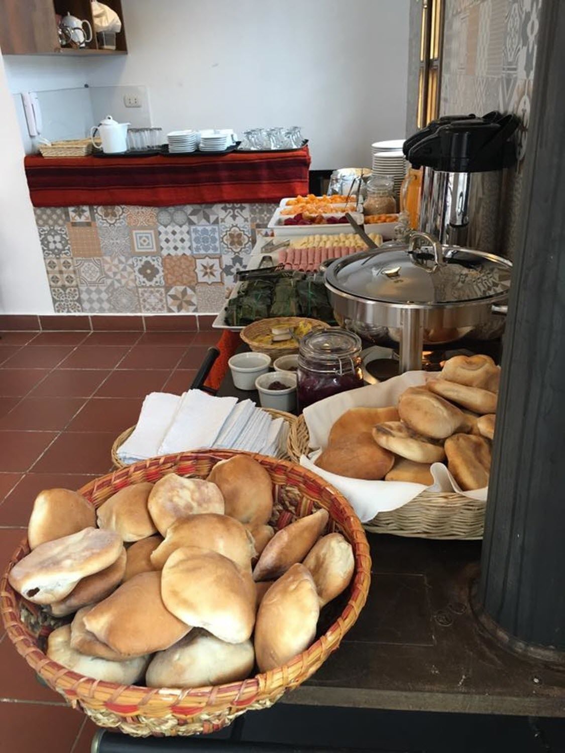 Free daily full breakfast