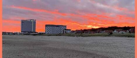 Tæt på stranden