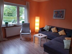 Fernseher, Kamin