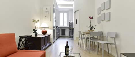 Apartment, 2 Bedrooms | Living area | TV