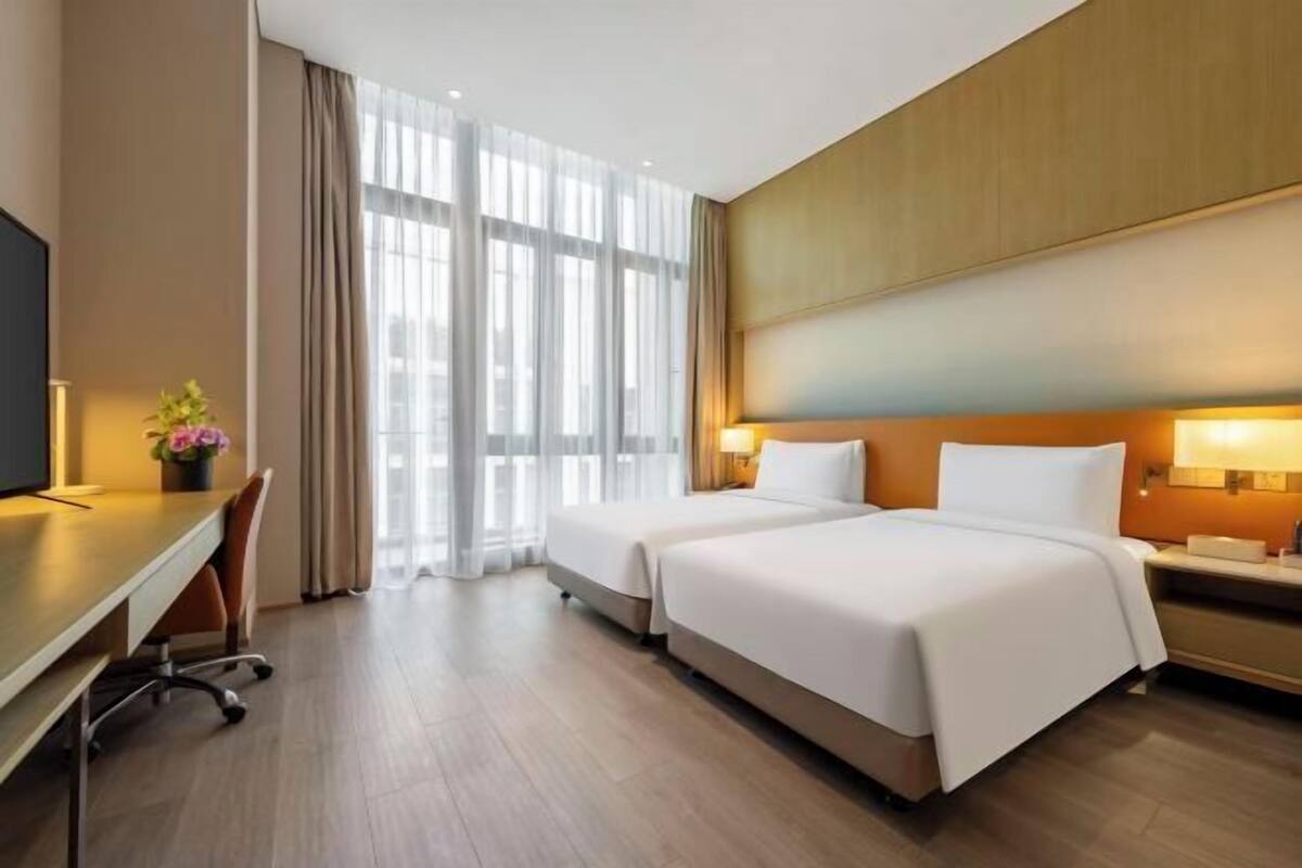 1 habitación, ropa de cama de alta calidad y insonorización