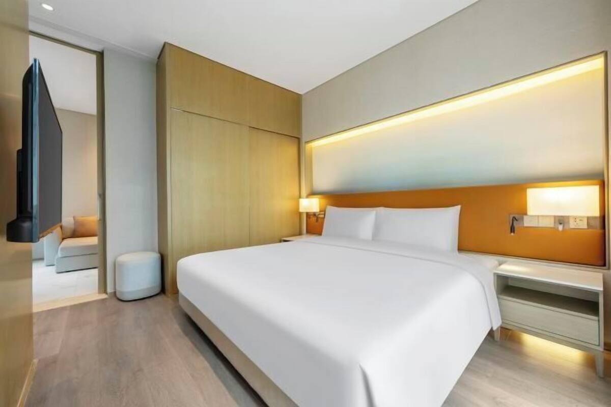 1 habitación, ropa de cama de alta calidad y insonorización