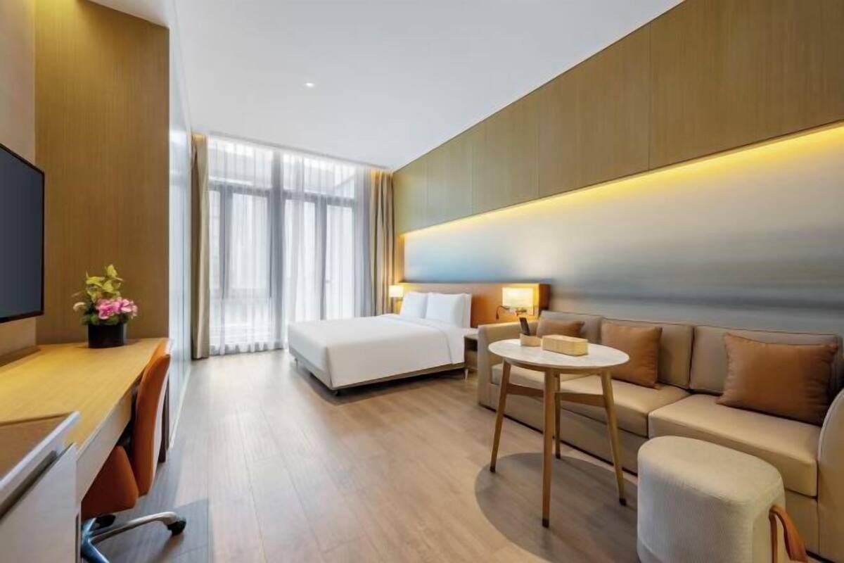 1 habitación, ropa de cama de alta calidad y insonorización