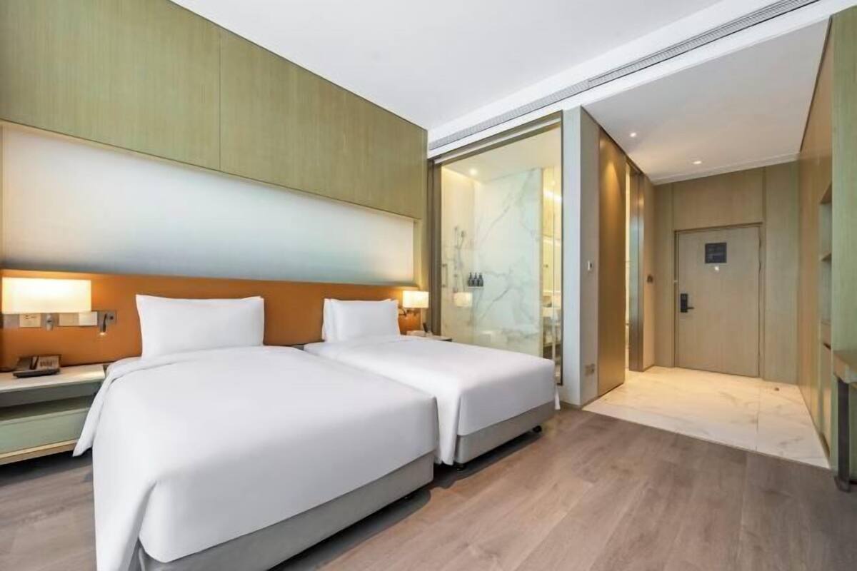 1 habitación, ropa de cama de alta calidad y insonorización