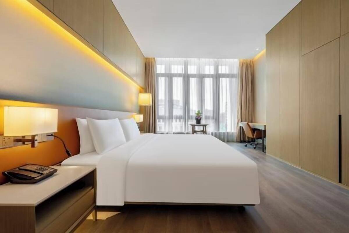 1 habitación, ropa de cama de alta calidad y insonorización