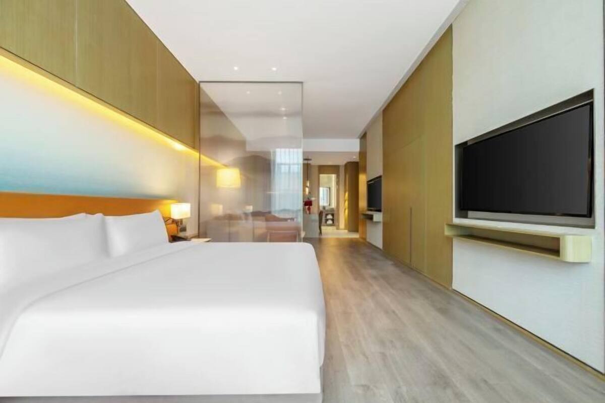 1 habitación, ropa de cama de alta calidad y insonorización