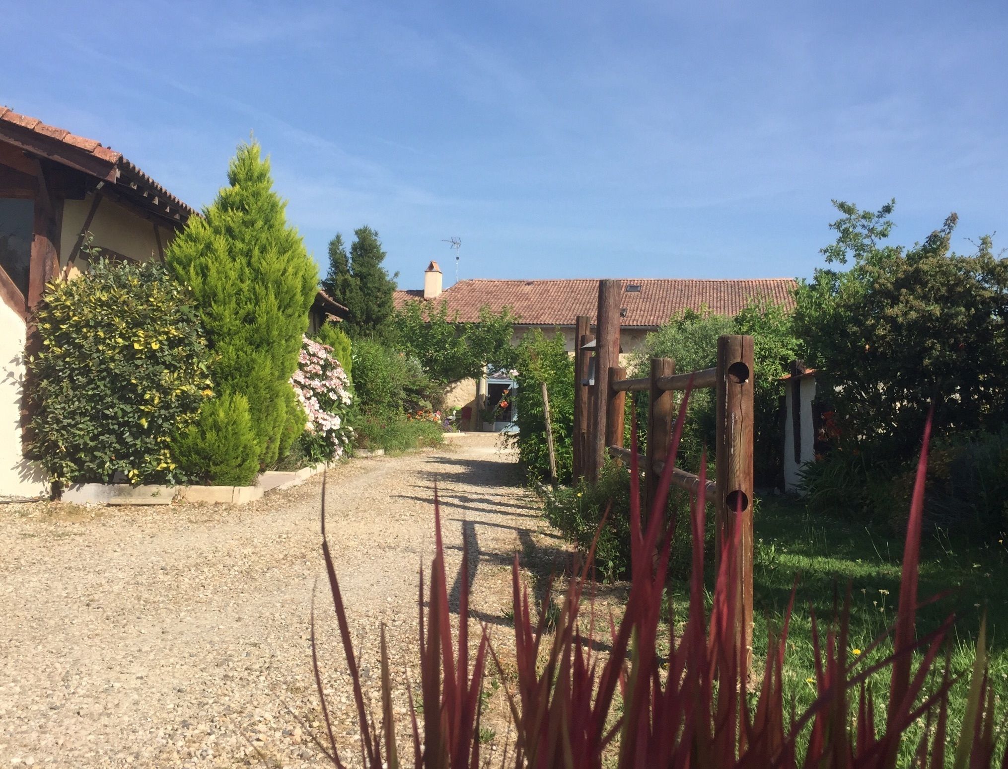 Enceinte de l’hébergement