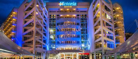 Front of property - evening/night