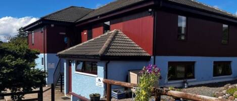 Façade de l’hébergement