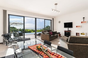 Villa, 3 Bedrooms | Living area | Flat-screen TV, video game console, DVD player