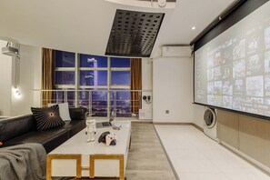 ห้องพาโนรามิกทวิน | โต๊ะทำงาน, ผ้าม่านกันแสง, Wi-Fi ฟรี, ผ้าปูที่นอน