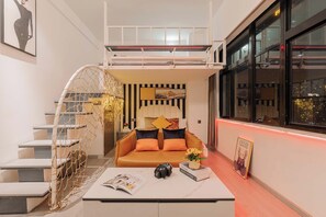 ห้องพาโนรามิกทวิน | โต๊ะทำงาน, ผ้าม่านกันแสง, Wi-Fi ฟรี, ผ้าปูที่นอน