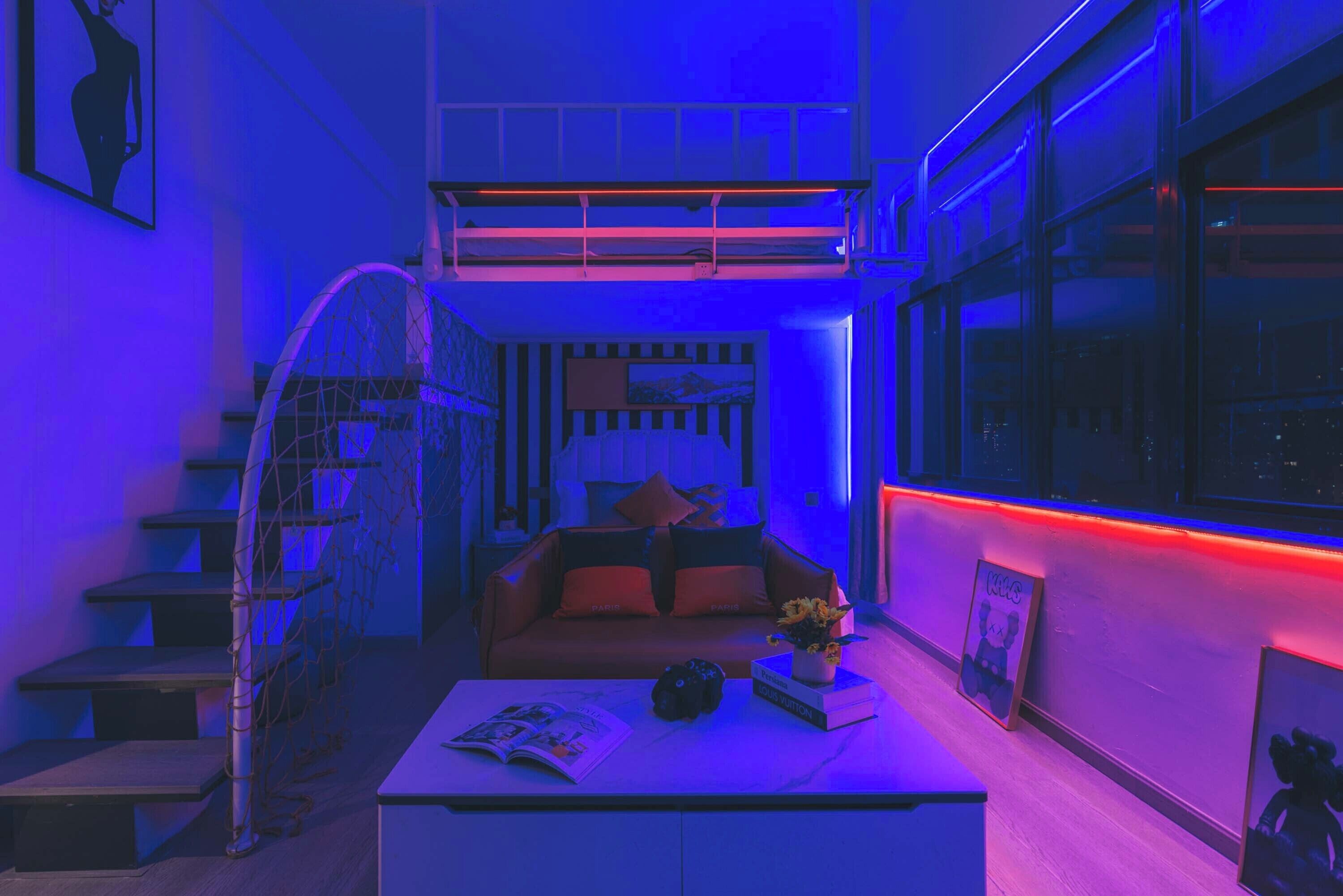 Panoramic-Zweibettzimmer | Schreibtisch, Verdunkelungsvorhänge, kostenloses WLAN, Bettwäsche