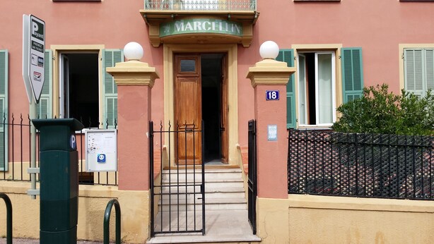 A building with a sign reading "MARCELLIN" above the entrance. - Hotel Marcellin (Beaulieu-sur-Mer)