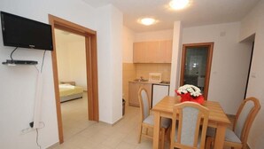 Appartement, 1 chambre, vue mer | Coin séjour