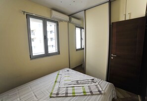 Desk, iron/ironing board, cots/infant beds, free WiFi