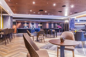 Sala de estar en el lobby