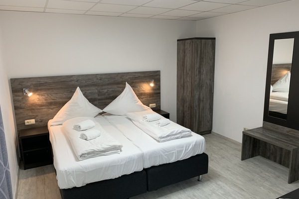 Double or Twin Room | Desk, blackout drapes, free wired internet, bed sheets