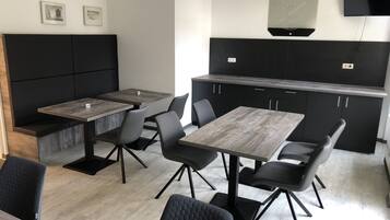 Daily buffet breakfast (EUR 5 per person)